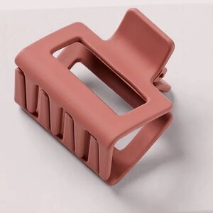 The HAIR Edit Small Mauve Pink Sunset Midcentury Claw Clip